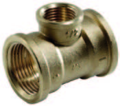 TE LATÓN 90º REDUCIDA H