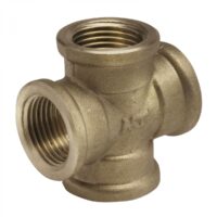 Cruz latón 90º H 1 1/2"