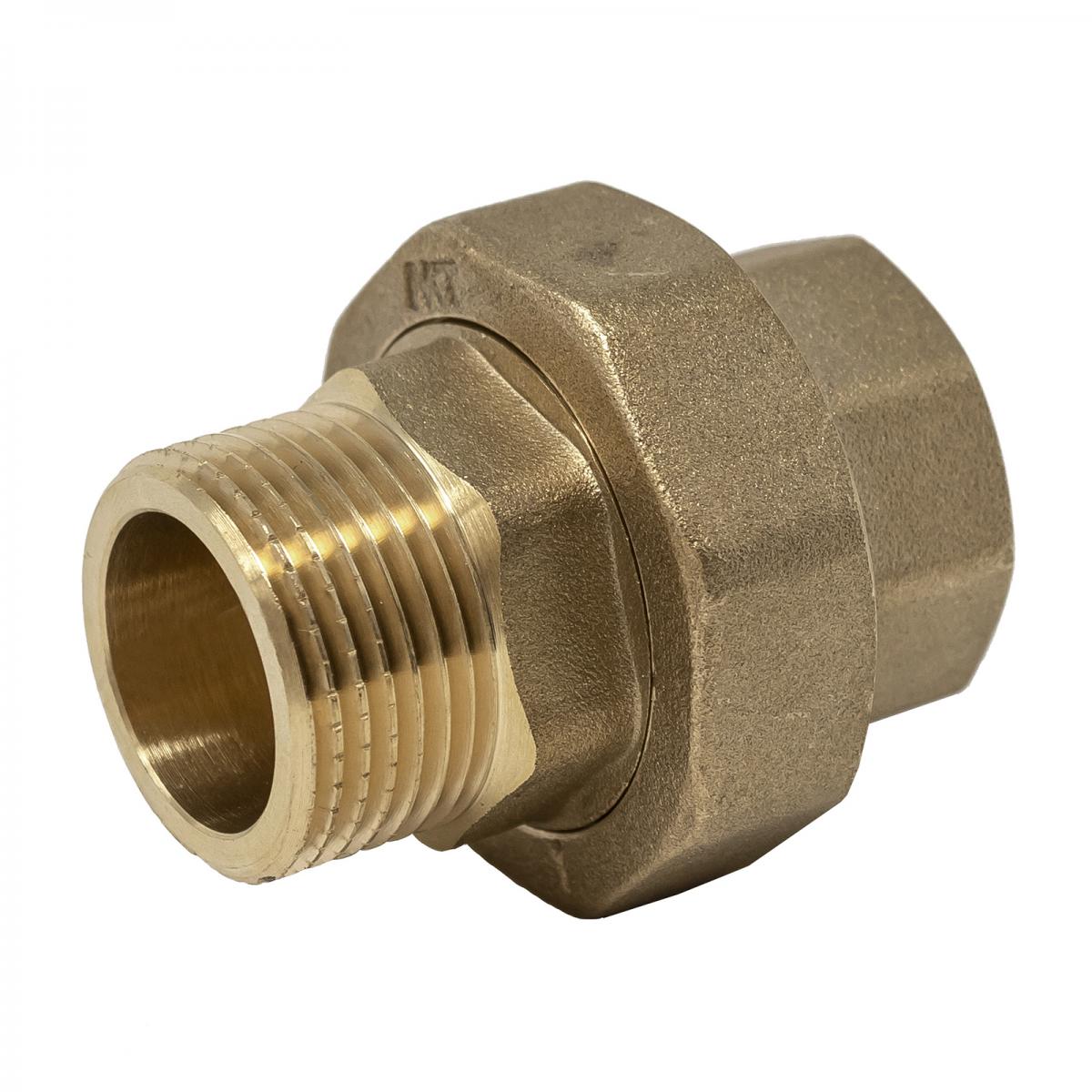 TUERCA LATÓN UNIÓN ASIENTO CÓNICO M/H